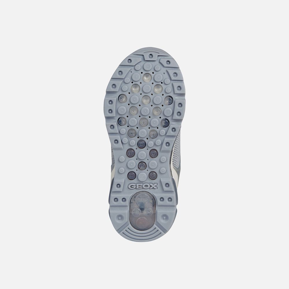 Geox Kiz Çocuk Spor Ayakkabı Gümüş - Android - SFM-061287